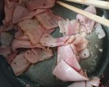 青梗菜とベーコンのクリームスープ作り方6写真