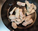 豚肉と舞茸の黒酢炒め作り方6写真