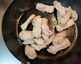 豚肉と舞茸の黒酢炒め作り方6写真