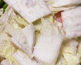 クッキングプロで作る、白菜と豚肉の煮物作り方3写真