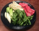 すぐ出来る少ないお肉でも満足*すき焼き丼作り方1写真