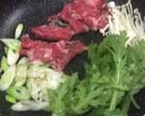 すぐ出来る少ないお肉でも満足*すき焼き丼作り方4写真
