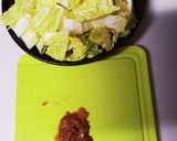 レンジで簡単☆梅風味白菜作り方2写真