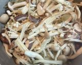 牛肉とごぼう、キノコしらたきのしぐれ煮作り方6写真