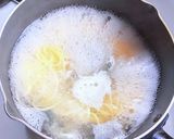 タン塩レモンのせレモンオイルパスタ作り方1写真