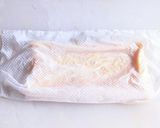 炙り油揚げと小松菜・ザーサイの炒め物作り方1写真