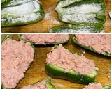 超簡単★ピーマンのスパム詰め焼き作り方2写真