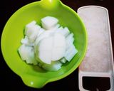 簡単☆鶏肉と大根の雪見鍋作り方1写真
