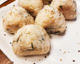 簡単!明太しらすおにぎり☆バター風味♪作り方4写真