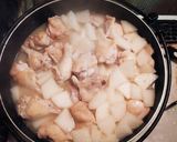 簡単☆鶏肉と大根の雪見鍋作り方3写真