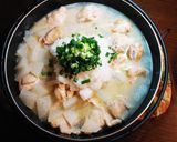 簡単☆鶏肉と大根の雪見鍋作り方5写真