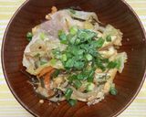 キャベツともやしと豚バラ肉の蒸し煮作り方18写真