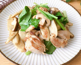 梅干しだけで簡単！鶏ごぼうの梅炒める作り方5写真