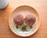 小豆味噌入りはったい粉団子作り方5写真