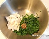 春菊とササミのパパッと和え作り方4写真