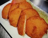 チーズinハムカツx❨(@≧↺≦@)❩w作り方3写真