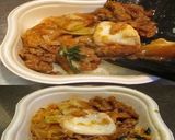美味ドレとチキン南蛮＆八味で牛すき焼き丼作り方2写真