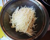 じゃがいものペペロンチーノ(๑´ڡ`๑)作り方2写真