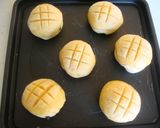チョコチップinいちごメロンパン☆作り方13写真