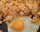キムチチャーハン作り方5写真