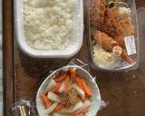 お一人様☆居酒屋風味噌ポン酢紅白サラダ作り方10写真