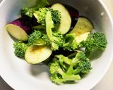 レンジ肉無豆腐きな粉ごま味噌炒味野菜炒め作り方8写真