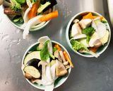 レンジ肉無豆腐きな粉ごま味噌炒味野菜炒め作り方12写真