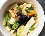 レンジ肉無豆腐きな粉ごま味噌炒味野菜炒め作り方15写真