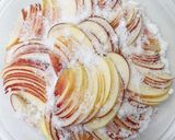 GF 薔薇の花りんごの米粉蒸しパン作り方4写真
