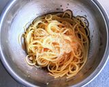 タン塩レモンのせレモンオイルパスタ作り方4写真