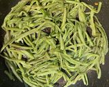 芋づるの炒め煮（さつま芋のツル）作り方2写真