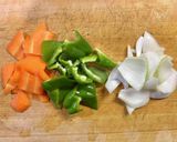 鶏むね肉と野菜のオイスターあんかけ炒め作り方2写真