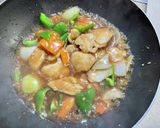 鶏むね肉と野菜のオイスターあんかけ炒め作り方6写真