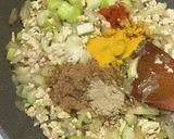 セロリで爽やか鶏のキーマカレー作り方6写真
