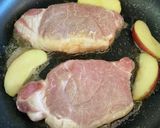 もろみ調味液で洋食☆りんご・豚肉のソテー作り方9写真