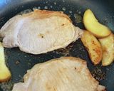 もろみ調味液で洋食☆りんご・豚肉のソテー作り方10写真