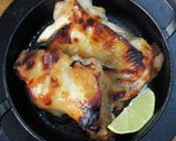 鶏もも肉の燻製風オーブン焼き作り方4写真