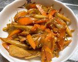 まこもだけのきんぴら作り方4写真