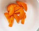 レンジもやし入ポークチャップ味甘酢酢豚作り方6写真