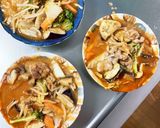 レンジもやし入ポークチャップ味甘酢酢豚作り方15写真