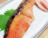 秋鮭もろみ漬け焼き★栄養士ママ作り方4写真