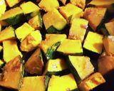 カボチャと豚肉のチーズ炒め作り方4写真