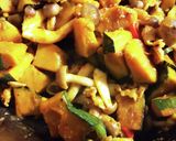 カボチャと豚肉のチーズ炒め作り方5写真