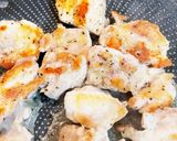 今朝の4w1hサンド「トマトチキン」作り方2写真