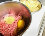 生椎茸の肉詰め・麺つゆあんかけ作り方2写真