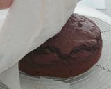 ザッハトルテ風。米粉のチョコレートケーキ作り方8写真