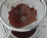ザッハトルテ風。米粉のチョコレートケーキ作り方13写真