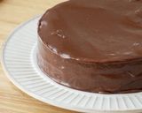 ザッハトルテ風。米粉のチョコレートケーキ作り方15写真