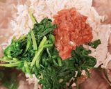ニラと鳥ササミの梅肉和え作り方5写真