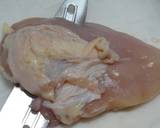 鶏ムネ肉ステーキにボンゴレソース作り方1写真